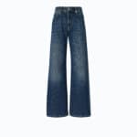 Wanda wide leg soft ocean denim