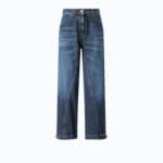 Sicuro pantalone medium wash blue denim