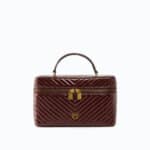Vanity case classic new shiny calf