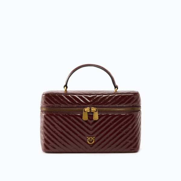 Vanity case classic new shiny calf