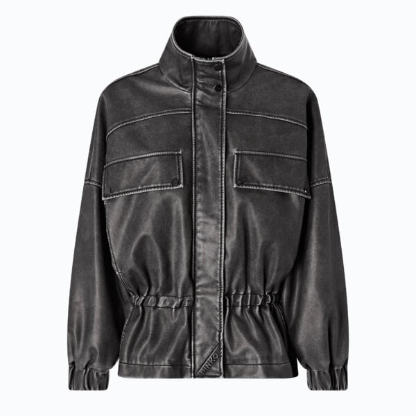 Barkeria blouson tela spalmata effetto vintage
