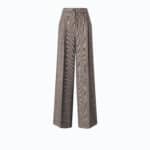 Plumeria pantalone misto lana tinto filo