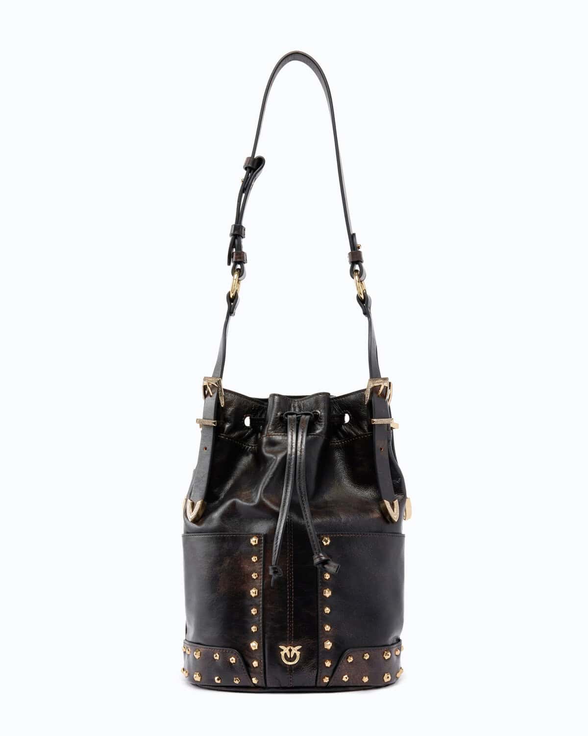 STILLECOM-107652A3MA-L64Y Bucket mini patch cloud leather - Image 1