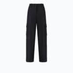 Caldaro pantalone flanella di jersey gessata